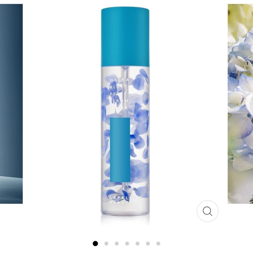 NIB Lapelette beauty HYDRA BLUE PETAL SERUM TONER